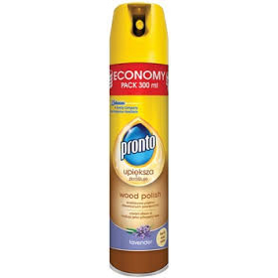Pronto Wood Levandule sprej proti prachu na dřevo, 300 ml