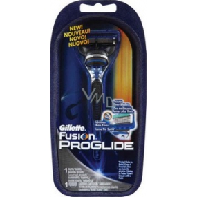Gillette Fusion ProGlide holicí strojek + náhradní hlavice 1 kus pro muže