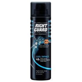 Right Guard Cool Impact deodorant sprej pro muže 150 ml