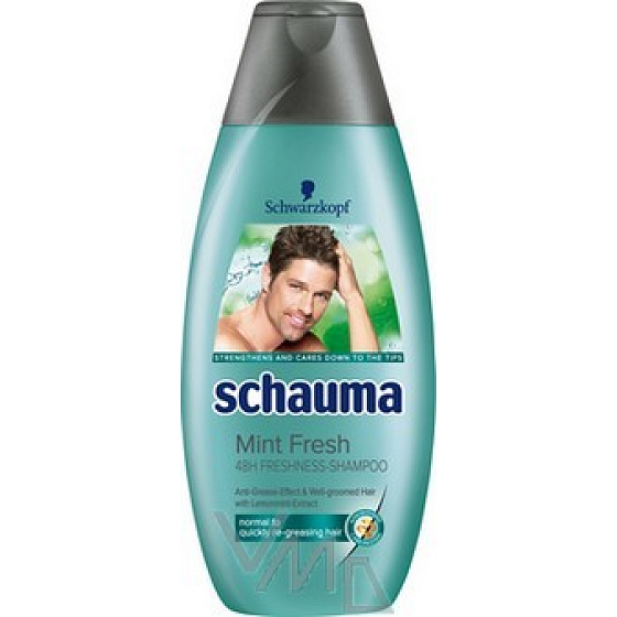 Schauma Svěžest máty šampon na vlasy pro muže 250 ml