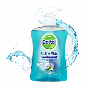 Dettol Vůně moře antibakteriální tekuté mýdlo dávkovač 250 ml