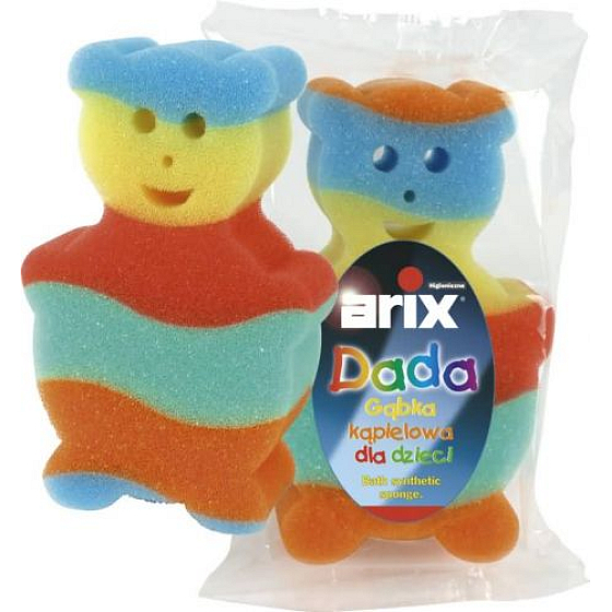 Arix Dada koupelová houba různé tvary 15 x 9 cm 1 kus