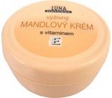 Luna Natural Vitamín E mandlový výživný krém 200 ml