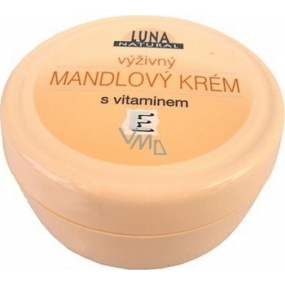 Luna Natural Vitamín E mandlový výživný krém 200 ml