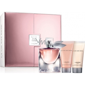 Lancome La Vie Est Belle parfémovaná voda 50 ml + tělové mléko 50 ml + sprchový gel 50 ml, dárková sada