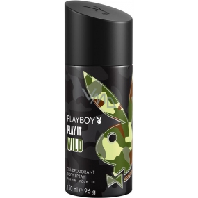 Playboy Play It Wild for Him deodorant sprej pro muže 150 ml