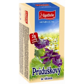 Apotheke Průduškový čaj se slézem 20 x 2 g