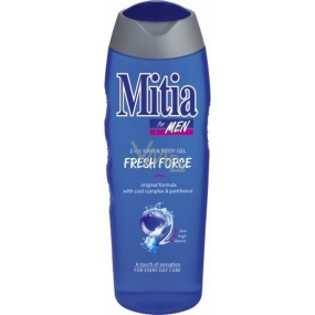 Mitia Men Fresh Force 2v1 sprchový gel a šampon na vlasy 400 ml