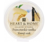 Heart & Home Francouzská vanilka Sojový přírodní vonný vosk 27 g