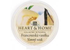 Heart & Home Francouzská vanilka Sojový přírodní vonný vosk 27 g