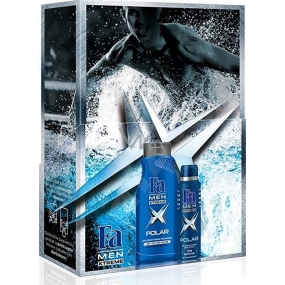 Fa Men Xtreme Polar sprchový gel 400 ml + antiperspirant deodorant sprej 150 ml, kosmetická sada
