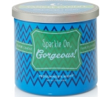 Yankee Candle Scentiments Sparkle On Gorgeous Tumbler Midsummer s Night - Jsi prostě úžasný vonná svíčka 283 g