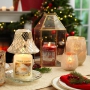 Yankee Candle Celebrate svícen na svíčku Décor ve skle 19 x 15 cm