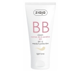 Ziaja BB SPF 15 krém normální, suchá a citlivá pleť 01 Light 50 ml