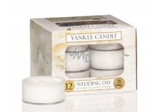 Yankee Candle Wedding Day - Svatební den vonná čajová svíčka 9,8 g 12 kusů