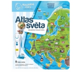 Albi Kouzelné čtení interaktivní mluvící kniha Atlas světa, věk 6+