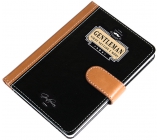 Nekupto Liga Pravých Gentlemanů Luxusní zápisník Gentleman nikdy nevyjde z módy 10,5 x 15 x 1,5 cm