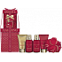 Baylis & Harding Fík a Granátové jablko sprchový gel 100 ml + sprchový krém 100 ml + tělové mléko 50 ml + krém na ruce 50 ml + krystalky do koupele 25 g + masážní houbička, kosmetická sada
