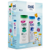Dixi Baby 2v1 koupel 400 ml + tělové mléko 400 ml + ponožky pro děti, kosmetická sada