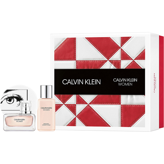 Calvin Klein Woman parfémovaná voda pro ženy 30 ml + tělové mléko 100 ml, dárková sada