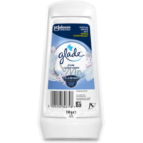 Glade True Scent Pure Clean Linen - Vůně čistého prádla gel osvěžovač vzduchu 150 g