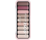 Essence The Rose Edition Eyeshadow Palette paletka očních stínů 20 Lovely In Rose 10 g