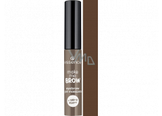 Essence Make Me Brow Eyebrow gelová řasenka na obočí 05 Chocolaty Brows 3,8 ml