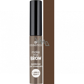 Essence Make Me Brow Eyebrow gelová řasenka na obočí 05 Chocolaty Brows 3,8 ml