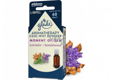 Glade Aromatherapy Cool Mist Diffuser Moment Of Zen Lavender + Sandalwood náplň esenciální olej 17,4 ml