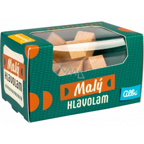 Albi Mozkovna Malý dřevěný hlavolam Krychle zručnosti 8,2 x 4,8 x 4,8 cm