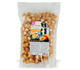 Fine Dog FoN Meat Snack lososová srdíčka s vysokým obsahem masa, masová pochoutka pro psy 1 kg