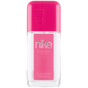 Nike Trendy Pink Woman parfémovaný deodorant sklo pro ženy 75 ml