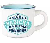 Albi Espresso hrneček - Nejlepší babička báječná a obdivuhodná 45 ml