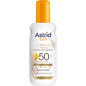 Astrid Sun OF50 Bronz mléko na opalování ve spreji 150 ml Astrid Sun OF50 Bronz mléko na opalování ve spreji 150 ml