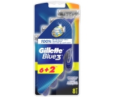 Gillette Blue 3 holítka 3břité pro muže 8 kusů