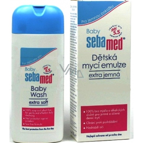 SebaMed Baby Extra jemná mycí emulze pro děti 200 ml