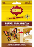 Orion Total Attack okenní mucholapka s kontaktní návnadou 4 kusy