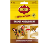 Orion Total Attack okenní mucholapka s kontaktní návnadou 4 kusy