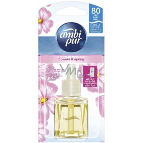 Ambi Pur Flowers & Spring elektrický osvěžovač náplň 20 ml