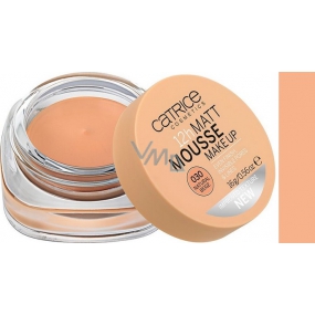 Catrice Matt Mousse 12h Make Up matující pěnový make-up 030 Natural Beige 16 g