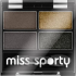Miss Sporty Studio Colour Quattro oční stíny 414 100% Smokey 3,2 g
