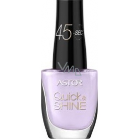 Astor Quick & Shine Nail Polish lak na nehty 608 Make Everyday Special 8 ml