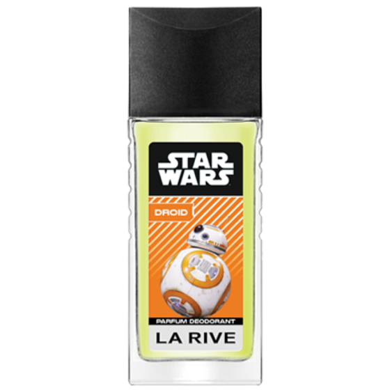 La Rive Star Wars Droid parfémovaný deodorant sklo pro muže 80 ml