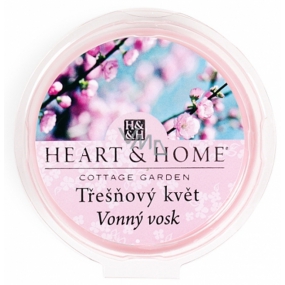 Heart & Home Třešňový květ Sojový přírodní vonný vosk 27 g