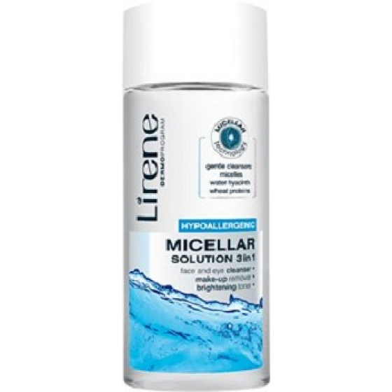 Lirene 3v1 Micelární voda na obličej a oči 75 ml