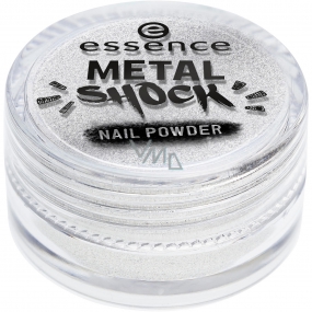 Essence Metal Shock Nail Powder pigment na nehty 01 Mirror, Mirror on the Nail 1 g