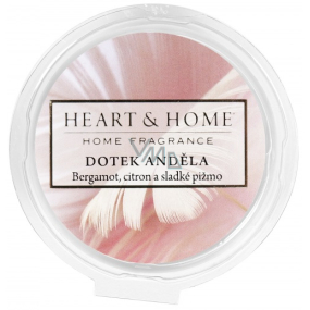 Heart & Home Dotek anděla Sojový přírodní vonný vosk 27 g