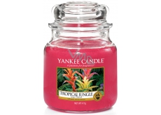 Yankee Candle Tropical Jungle - Tropická džungle vonná svíčka Classic střední sklo 411 g