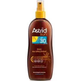 Astrid Sun OF30 olej na opalování 200 ml sprej