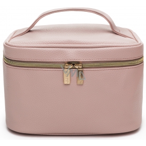 Diva & Nice Kosmetická kabelka kufřík růžová 23 x 14,5 x 15 cm